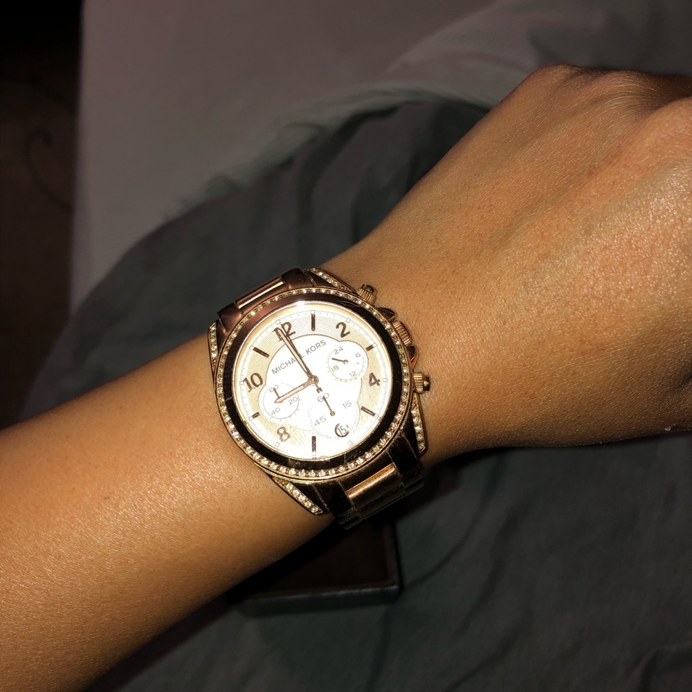 Michael Kors rose gold Watch